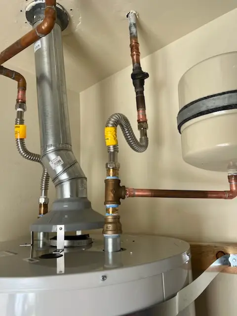 Water heater installation and plumbing repair in North Versailles